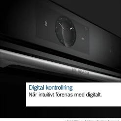 HBG7721B1 + CMG7241B1 Serie 8 Svart