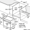 HB579GBR3 iQ500 Rostfri med Pyrolytisk Rengöring och Air Fry-funktion