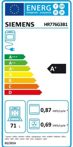 HR776G3B1-CM724G1B1 iQ700 Svart