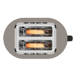 Inox 2-Slots 900W Rostfritt Stål