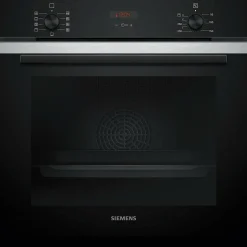 iQ300 HB234ABS3F + BF523LMB1 Rostfri med 3D hotAir Plus och ecoClean
