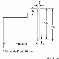 iQ100 HB010FBR1S Rostfri med Jämn Värmespridning