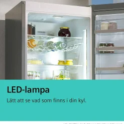iQ300 KS36VVIDP1 med hyperFresh och LED-belysning
