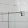 Mångsidig Rak Vägg + Rak Dörr Delvis Frostat Glas