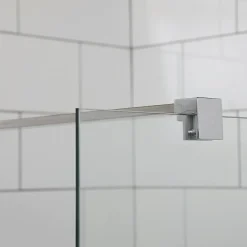 Mångsidig Rak Vägg + Rak Dörr Delvis Frostat Glas