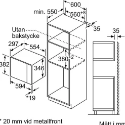 och Mikropaket HB010FBV1S + BF525LMW0