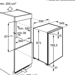 OSK5O88EF OptiSpace Door-on-Door
