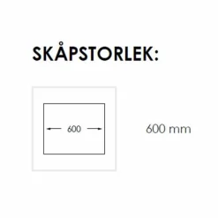 Safir 520 B Rostfri Enkel med Korgventil & Vattenlås