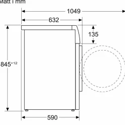 Serie 4 WAN2808LSN 8 Kg
