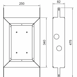 Steel Harmonized 2Z för Inbyggnad
