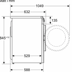 WG54G2ZODN iQ500 10kg Vit